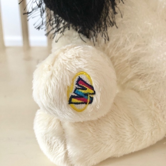 Webkinz Black & White Cheeky Dog Ganz Stuffed Toy, Good Condition - Picture 10 of 12